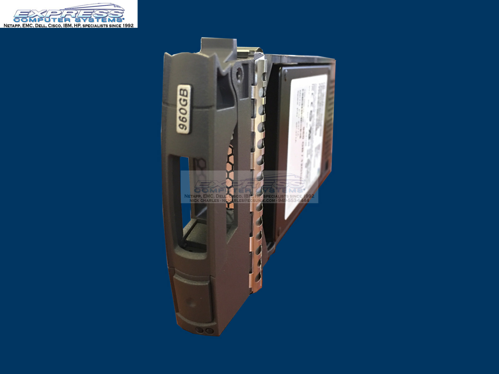 Netapp SP-371A 960GB SSD 2.5" 12gbps X371_S163A960ATE A200 FAS2750 DS224C AFF700