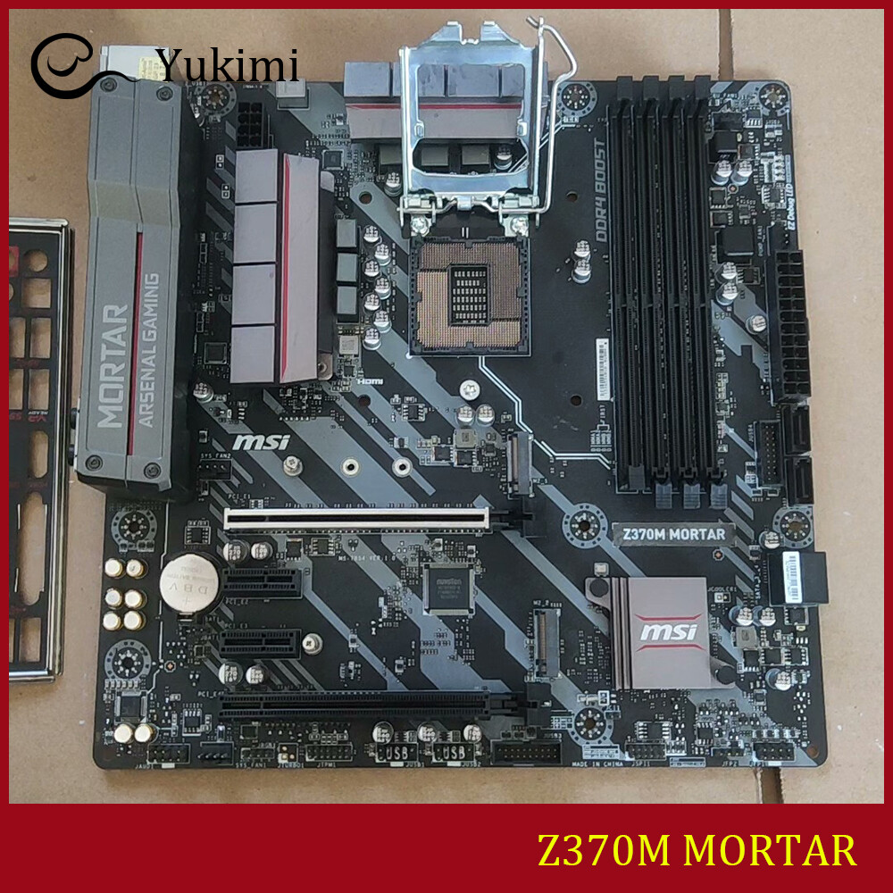 FOR MSI Z370M MORTAR LGA1151 DDR4*4 64GB HDMI+DVI-D Micro-ATX Motherboard Test