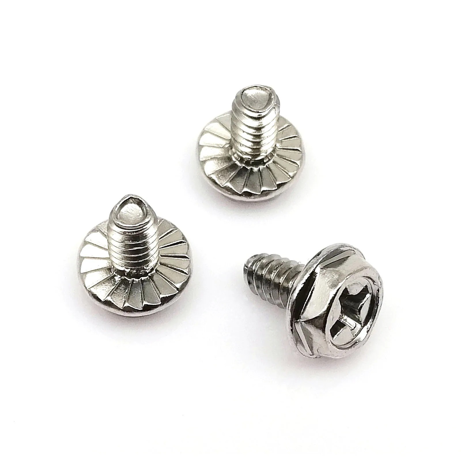 100pcs 6-32 PC Case Screws 5/6/8mm PSU HDD Motherboard Video Card Mounting