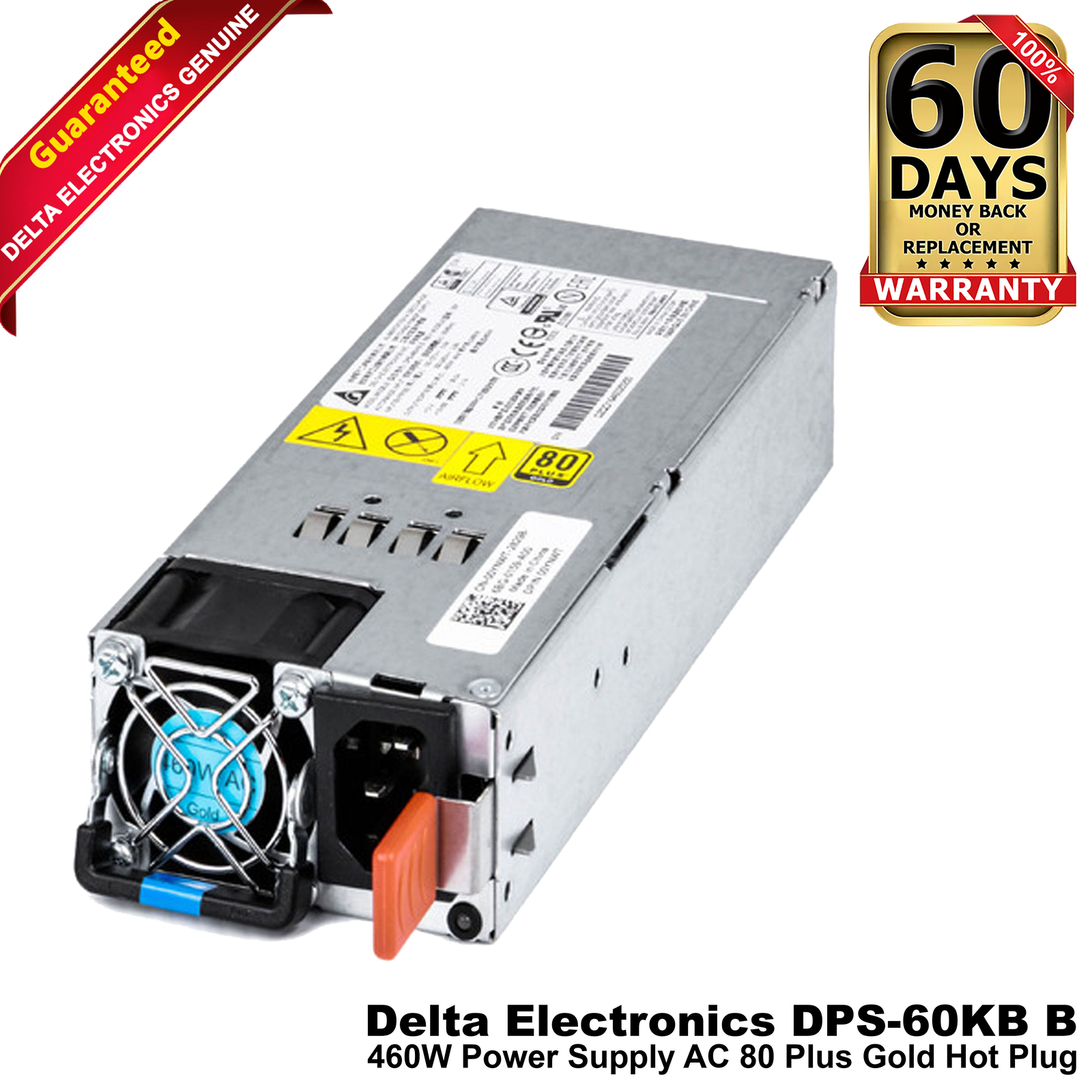Dell EMC S4048-ON DPS-460KB 460W AC PSU Reverse Airflow 80+ Gold JT7TX 0YNWT