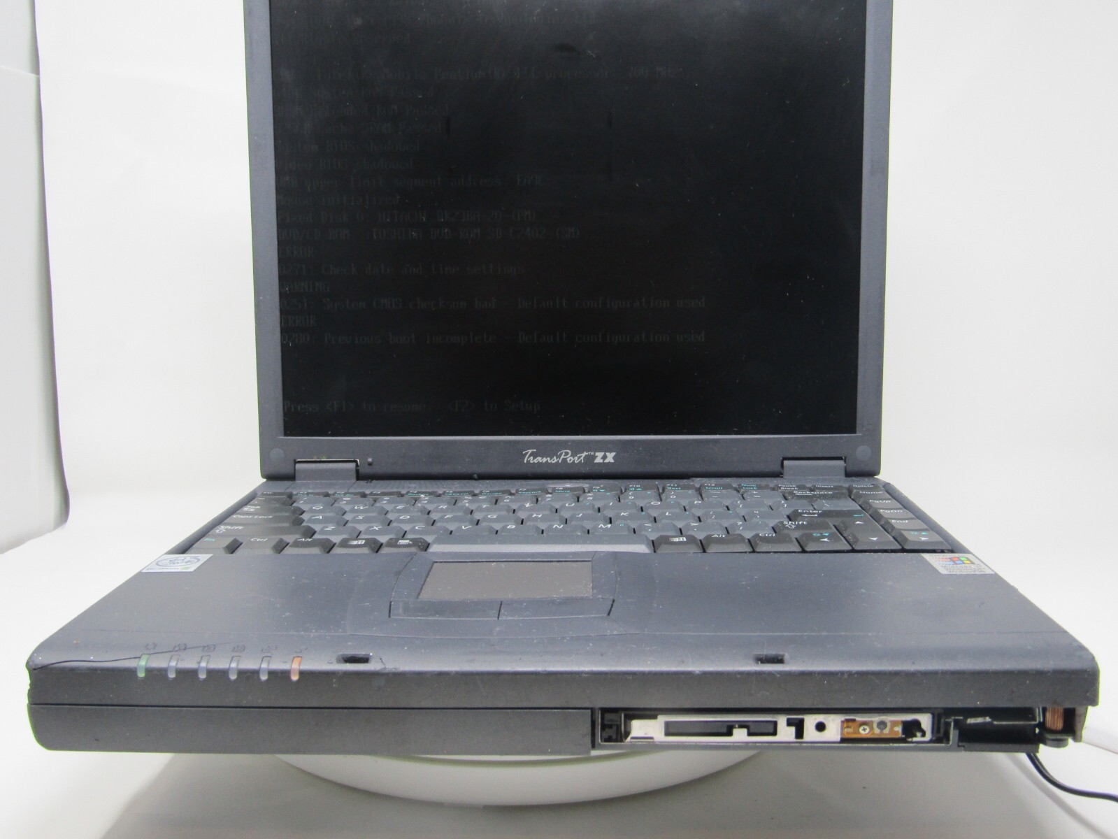 RARE Vintage MicronPC TRANSPORT ZX3 Windows XP LAPTOP