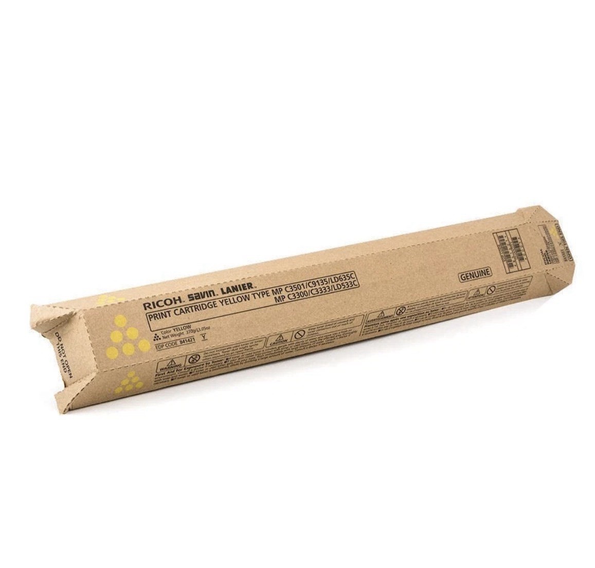 Genuine Ricoh 841421 Sealed Box Yellow Toner Cartridge We Ship Fast