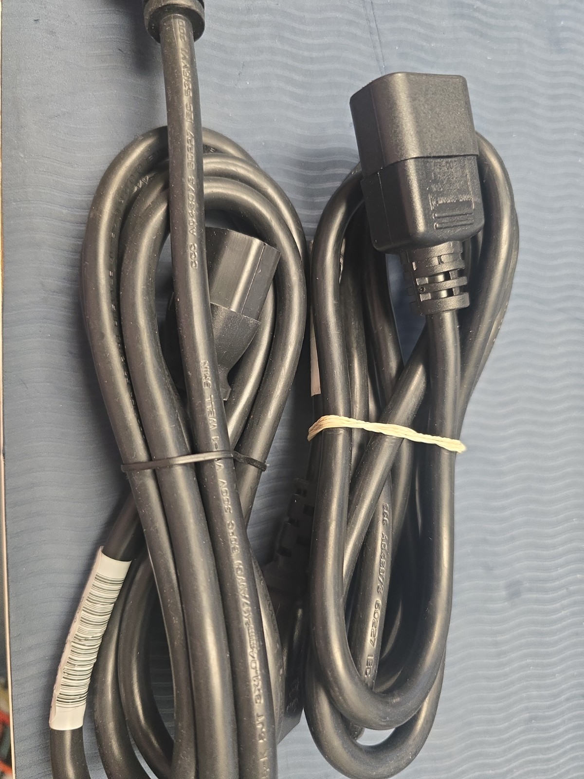 Lot 0f 8 HPE 142263-001 C13 to C14 Power Cord / Jumper Cable 6ft Black New