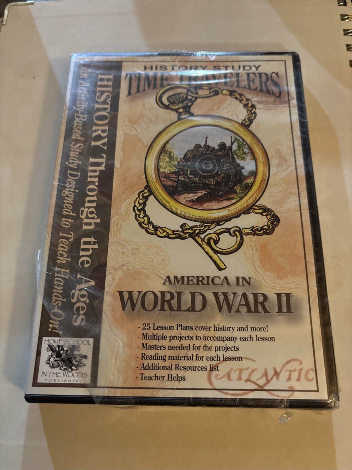 History Study Time Travelers CD ROM World war II