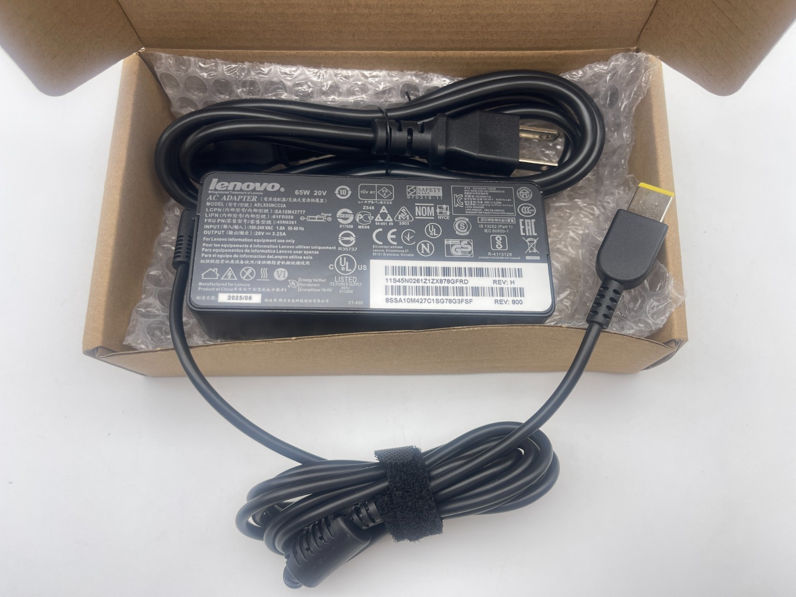 Genuine 65W Charger ADLX65NCC3A 00HM614 For Lenovo Thinkpad T440 T430 L440 L450