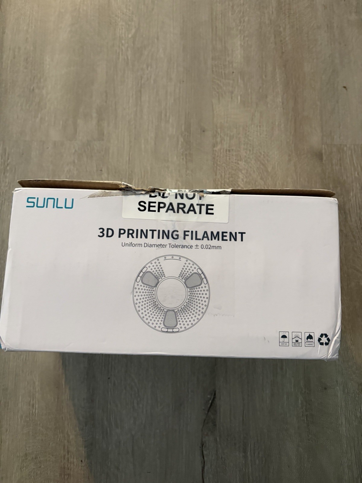 Sunlu Bundle of 8 250G PLA Filament 1.75mm 3D Printer Filament