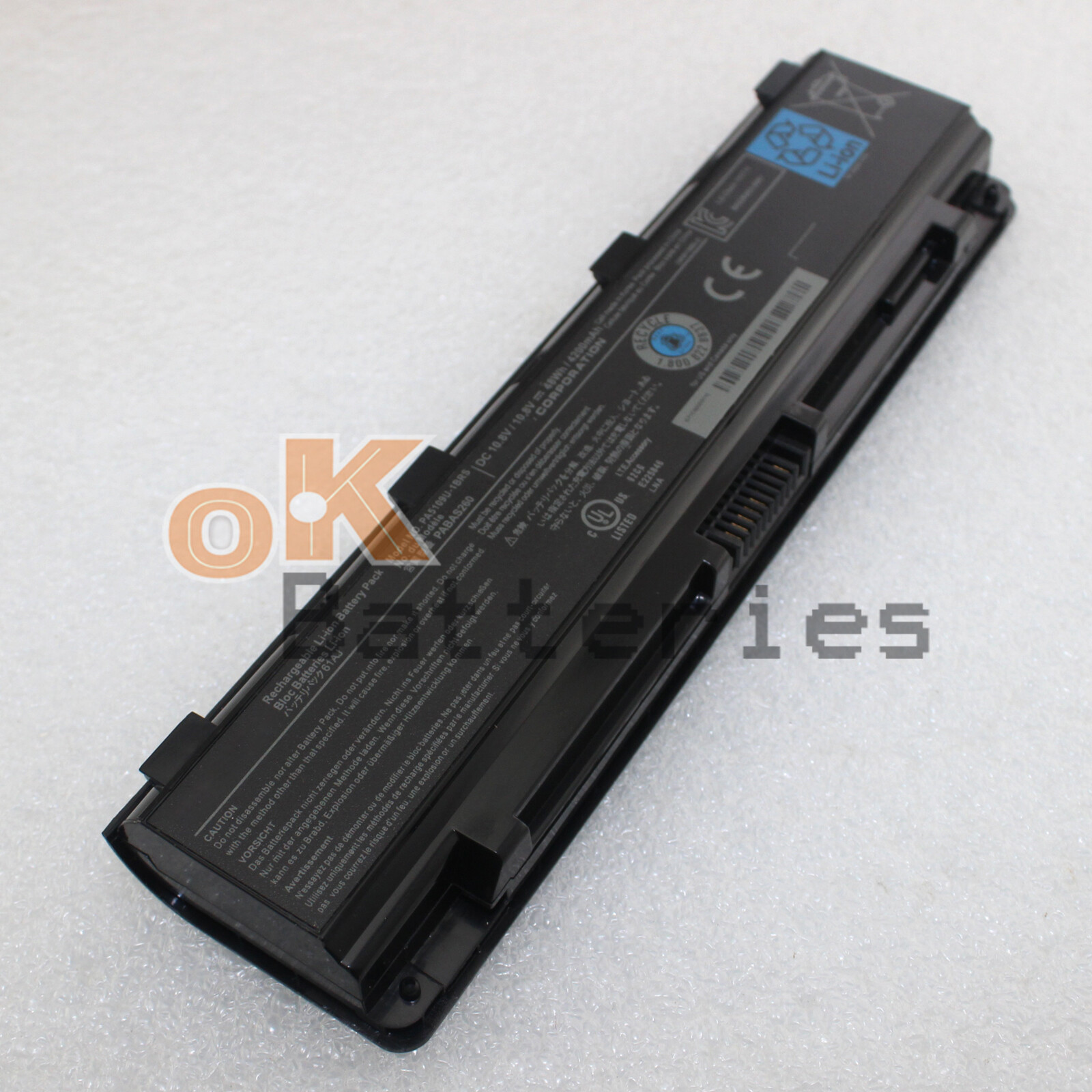 NEW PA5109U-1BRS Laptop Battery for Toshiba PA5110U-1BRS PABAS272