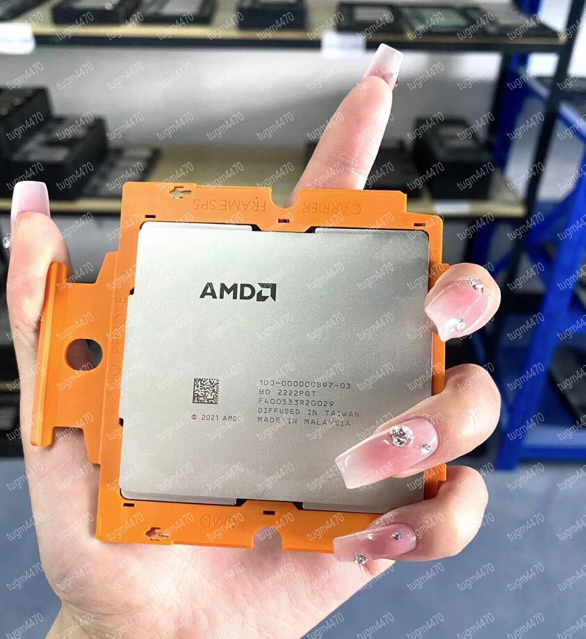 AMD Genoa EPYC 9334 QS 2.7- 3.9 GHz 32cores 64thr CPU processor
