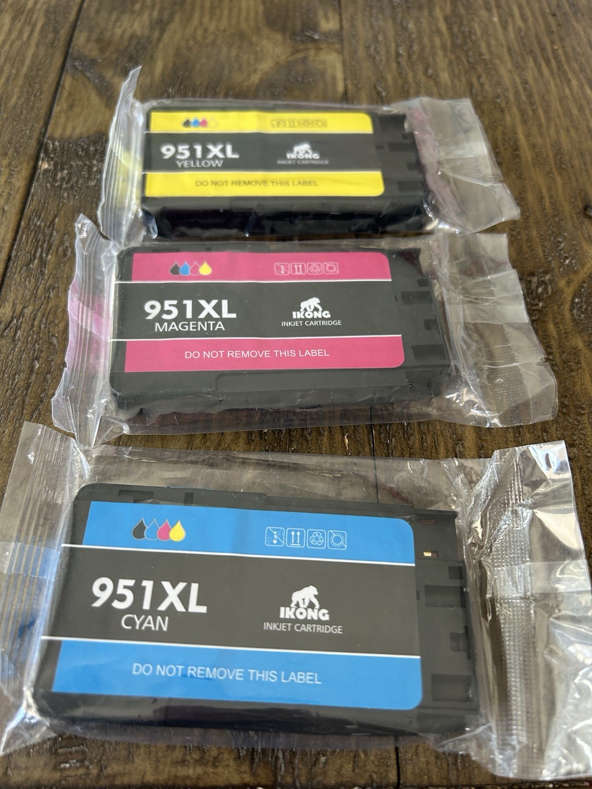 Ikong 951XL Ink Cartridge  For Hp Ink Cartridge Magenta, Yellow, Cyan 