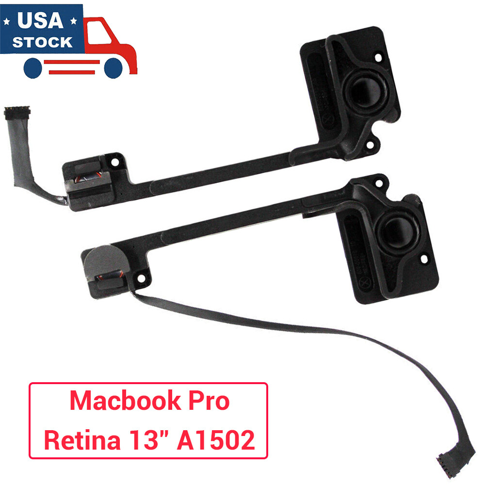 1 Pair Loud Speaker Buzzer Ringer For Macbook Pro Retina 13" A1502 2013-2015