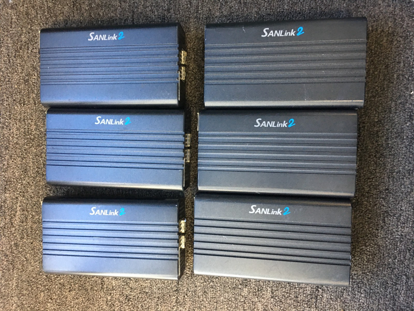 LOT OF 6 Promise Technology Sanlink 2 F2102 Thunderbolt 2 To 8gb/s Adapter