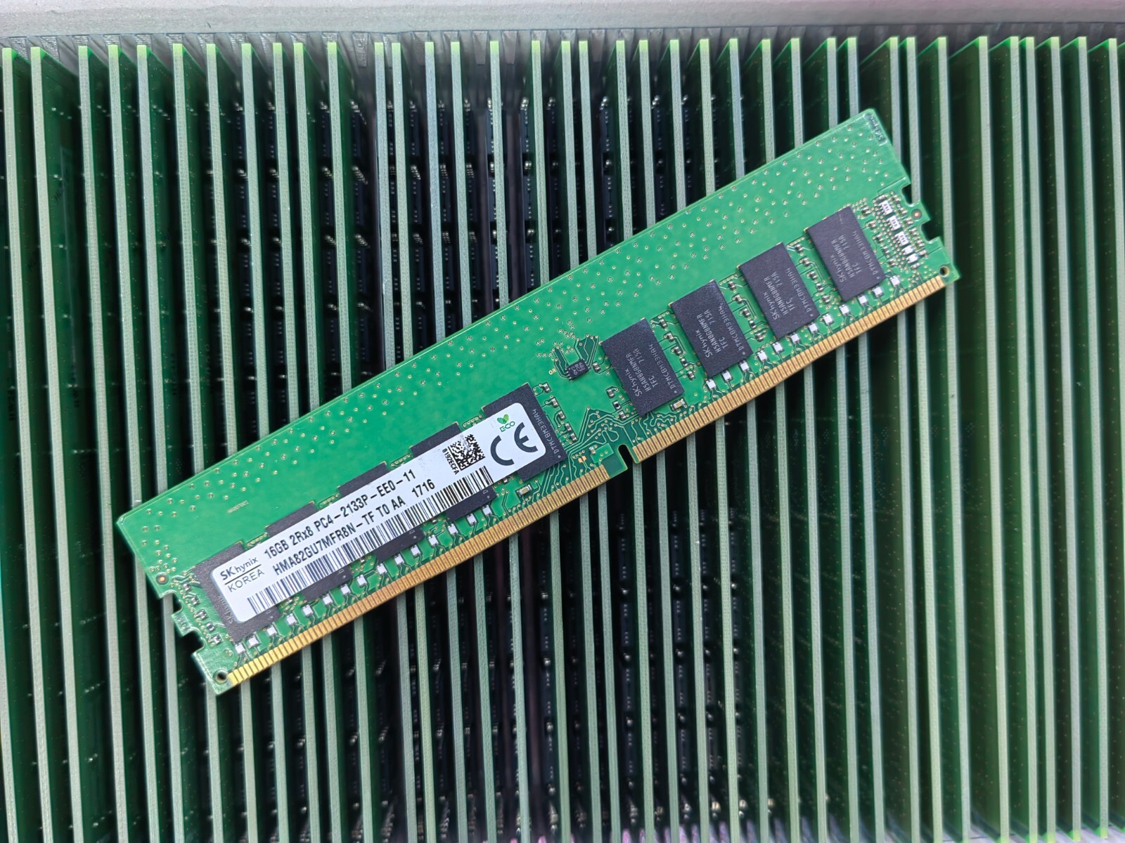 SK Hynix 16GB DDR4 2133MHz ECC UDIMM RAM 2Rx8 PC4-17000 for DELL HP Lenovo Acer