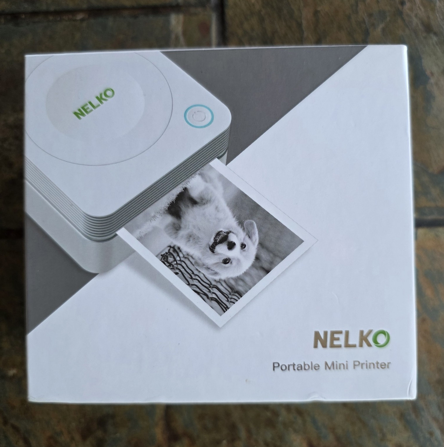 NELKO PM230 Portable Thermal Bluetooth Mobile Printer 2x3 203 DPI B/W