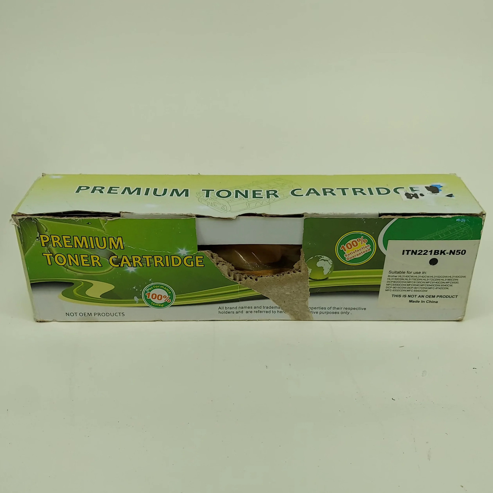 New Premium Black Toner Cartridge ITN221BK-N50