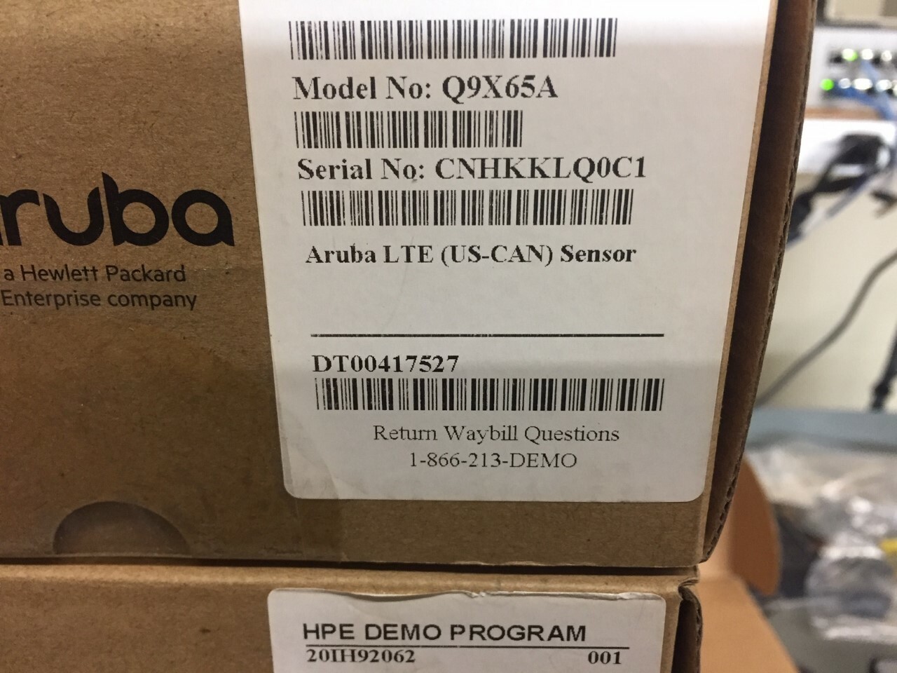 Q9X65A HP Aruba LTE Wireless Sensor for US and Canada