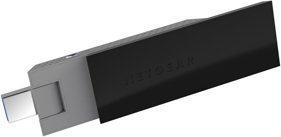 Netgear A6200-100NAS WiFi USB 2.0 Adapter - AC Dual Band