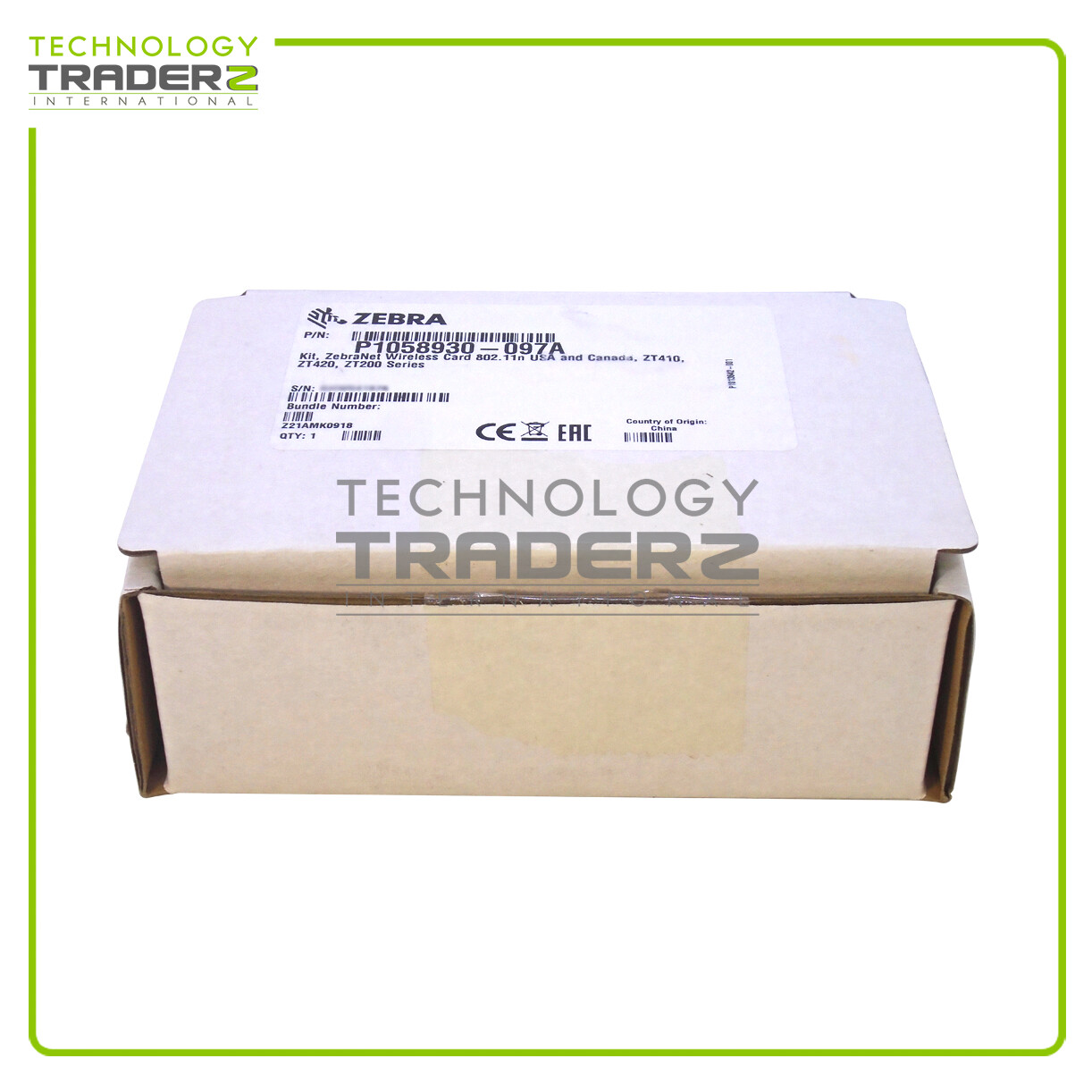 P1038204-01 Zebra ZT410 ZT420 ZT200 Series Printer Network Card ***Brand New***