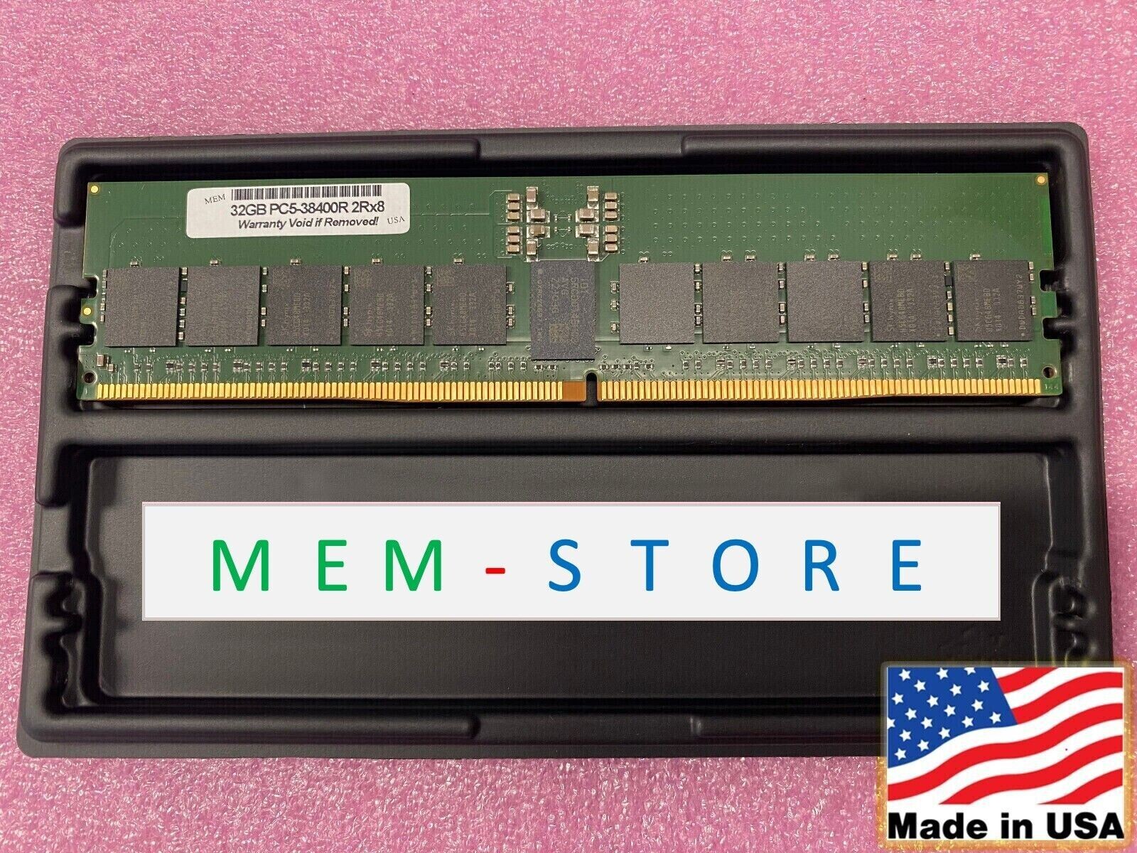 32GB PC5-38400R RDIMM RAM Compatible w/ Tyan Tomcat CX S8056 HX S8040 HX S8050