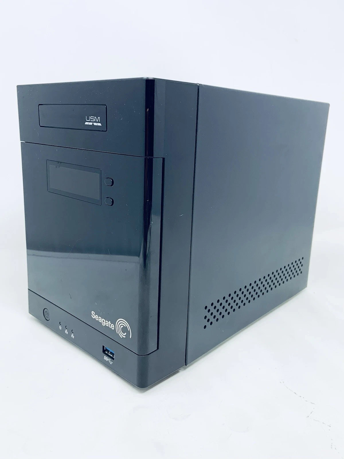 SEAGATE SRN04D 4-BAY NAS - USED NO HDD NO POWER CORD - AS IS USED 