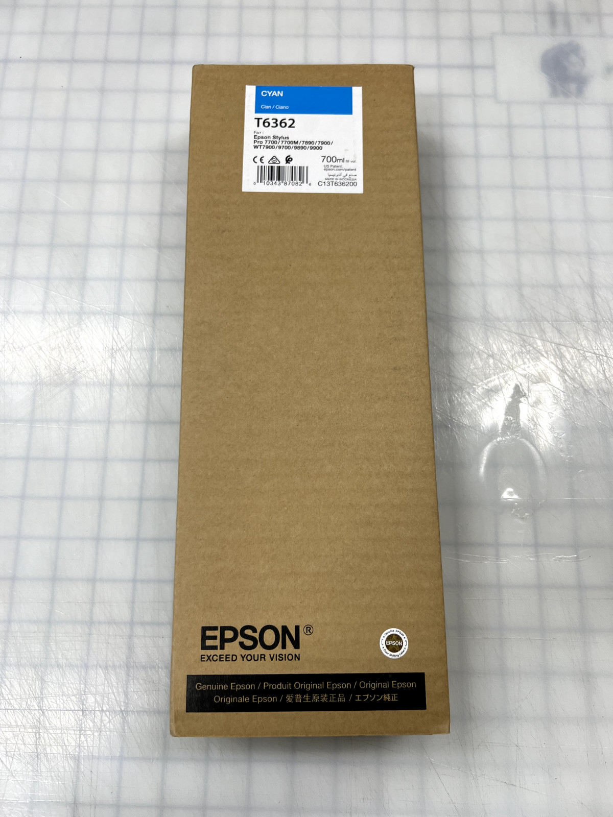 Epson T6362 Cyan Ink Cartridge