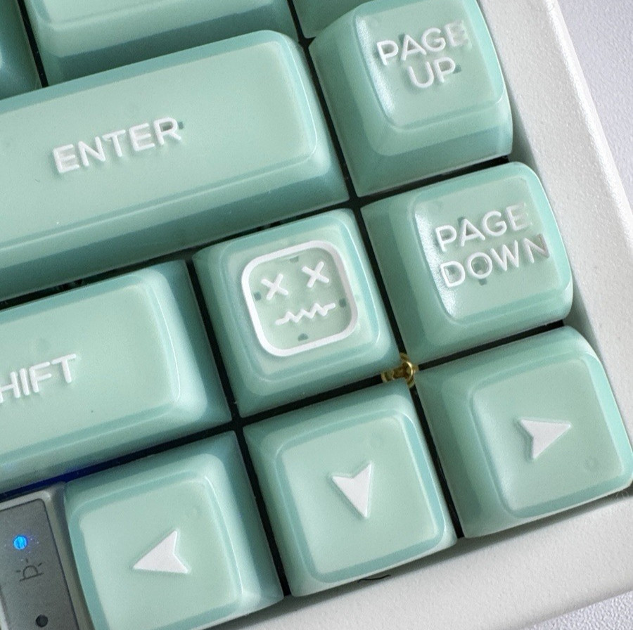 Teal Mechanical Keyboard RGB Backlit Wireless (Silent Switches)