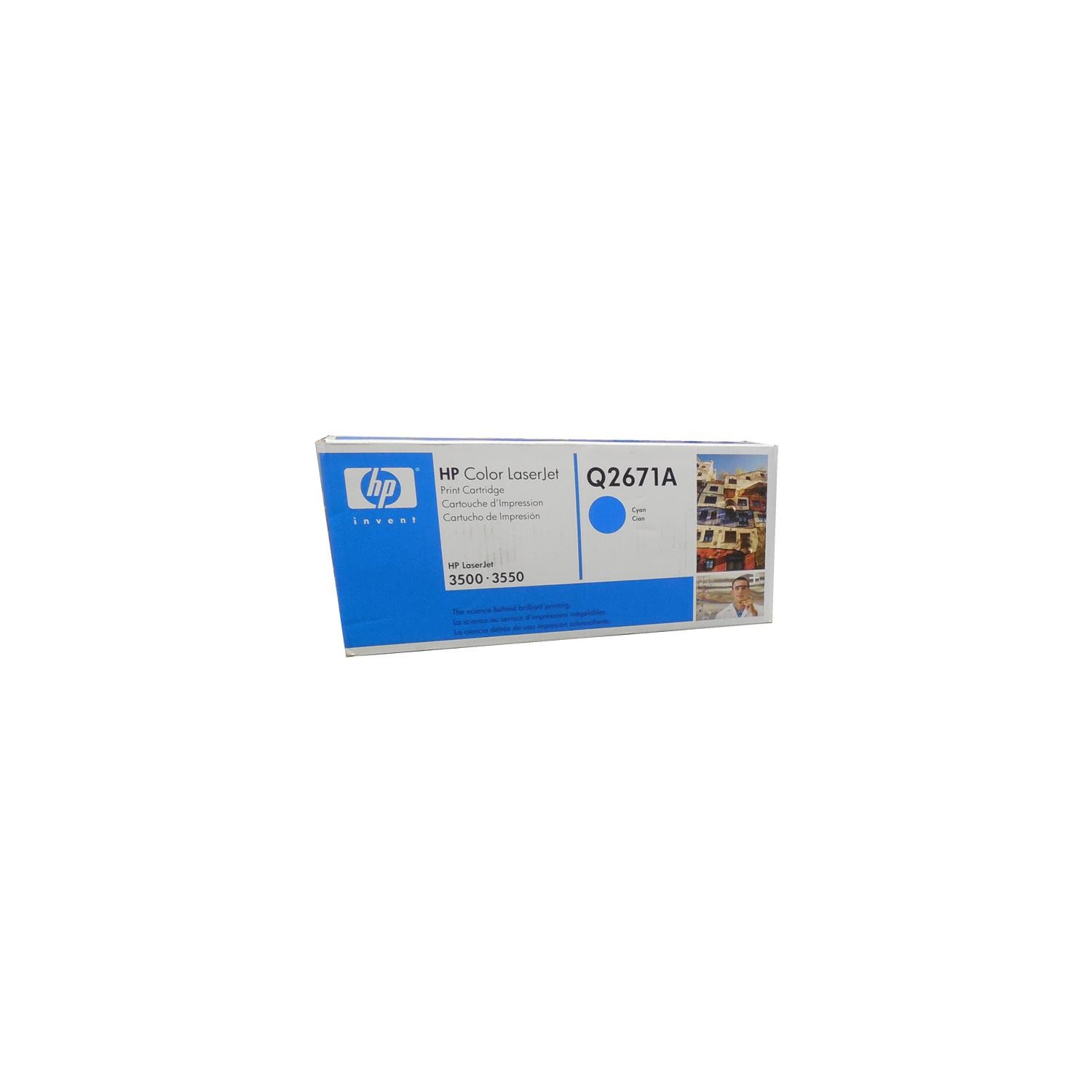 HP Q2671A (309A) Cyan Toner Cartridge Genuine OEM