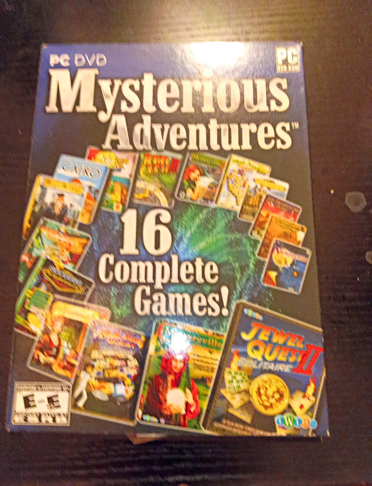 THQ Mysterious Adventures PC DVD 16 Complete Games for Windows XP/Vista/7