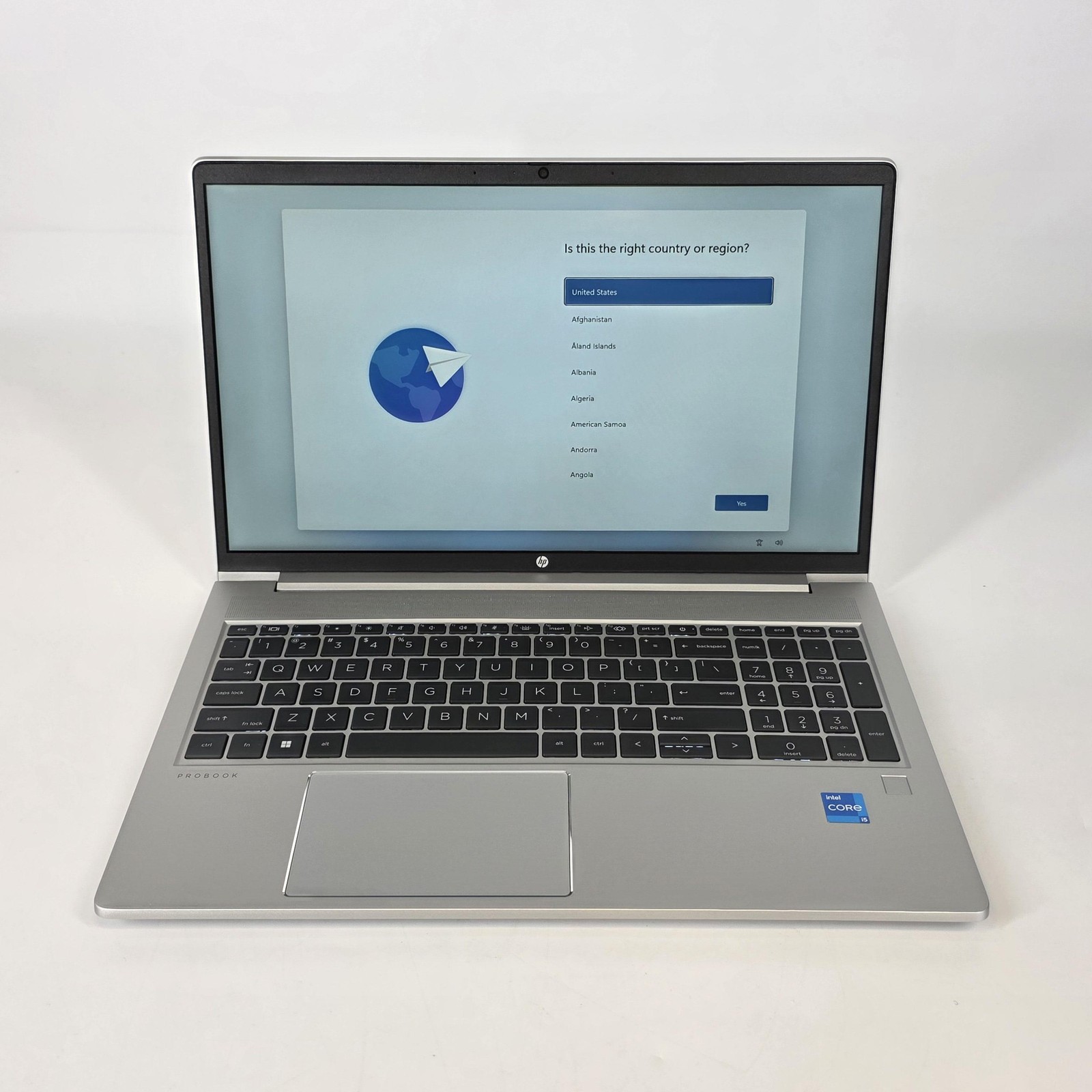 HP ProBook 450 G10 15.6 Silver FHD 1.3 GHz i5-1334U 16GB 256GB SSD Good