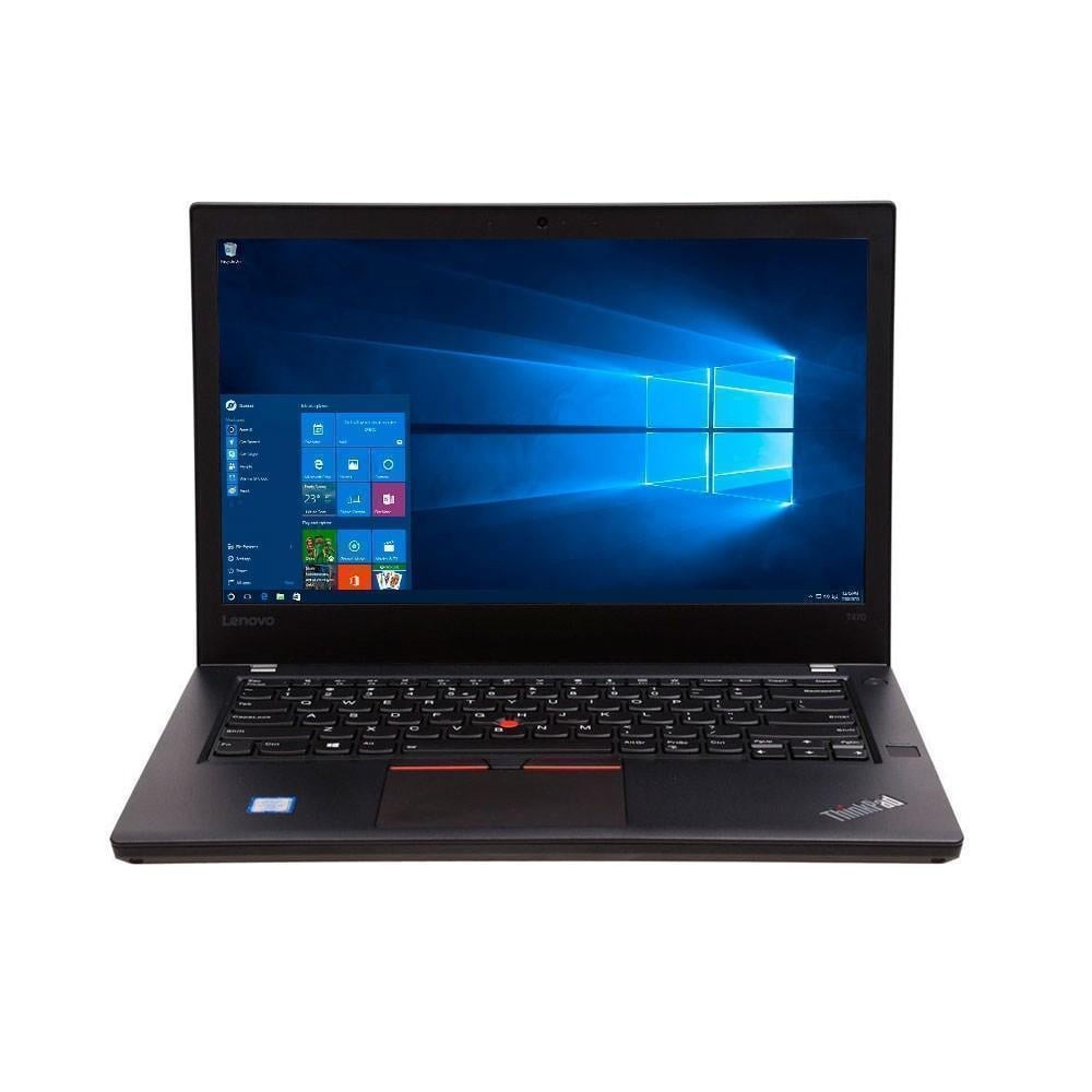 Grade A Lenovo ThinkPad T470 14" i5-6300U 8GB RAM 256GB SSD Windows OS