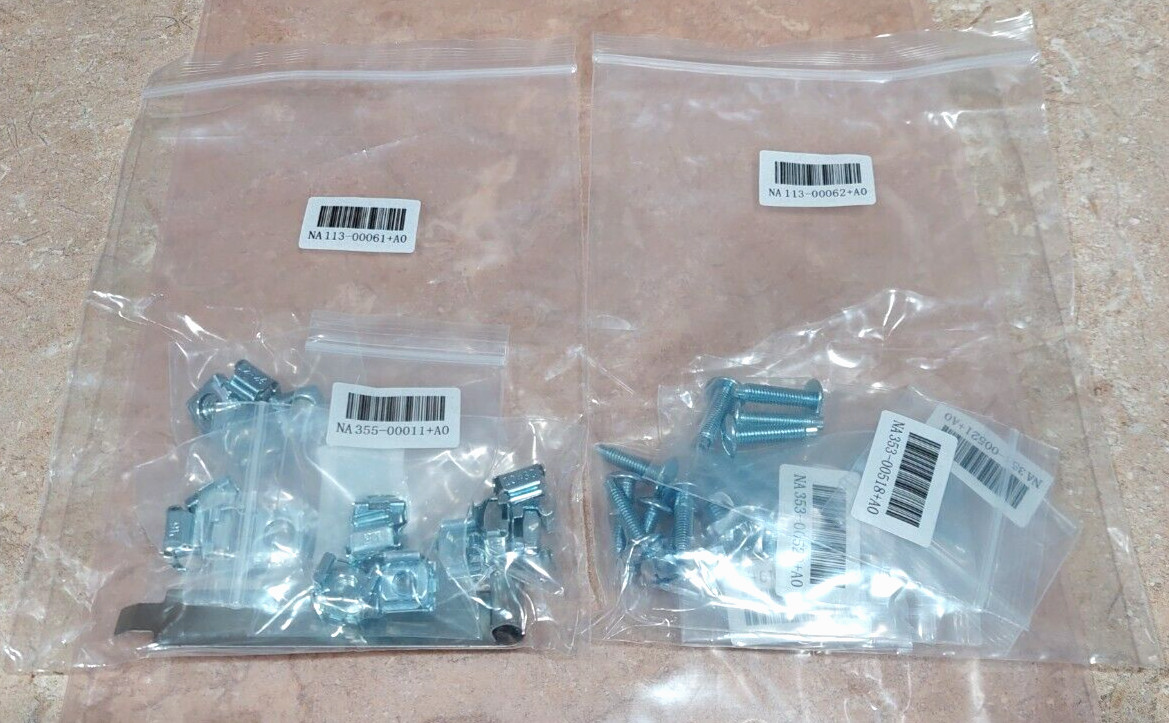 NetApp AFF A200 Storage System Screws Kit Nuts Accessory na 113-00062+a0