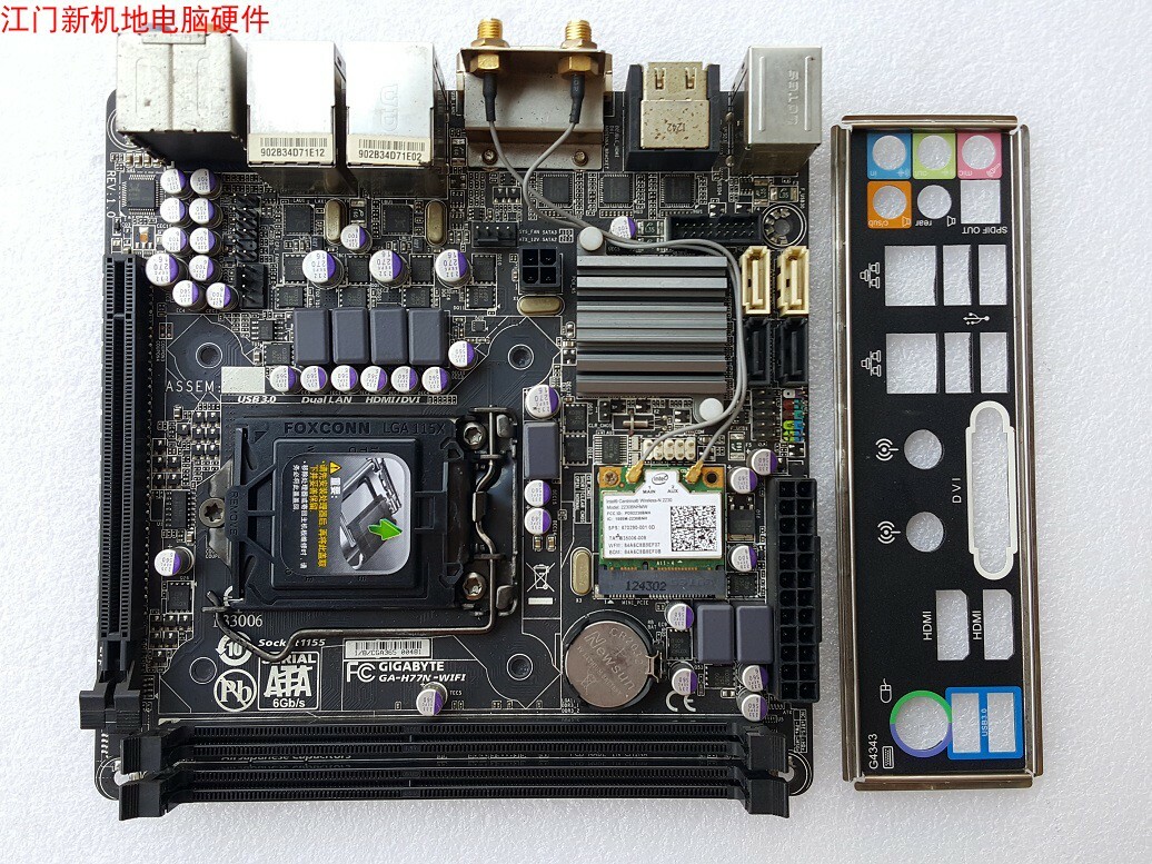 For GigaByte GA-H77N-WIFI Intel H77 Desktop Motherboard LGA 1155 DDR3 MINI-ITX
