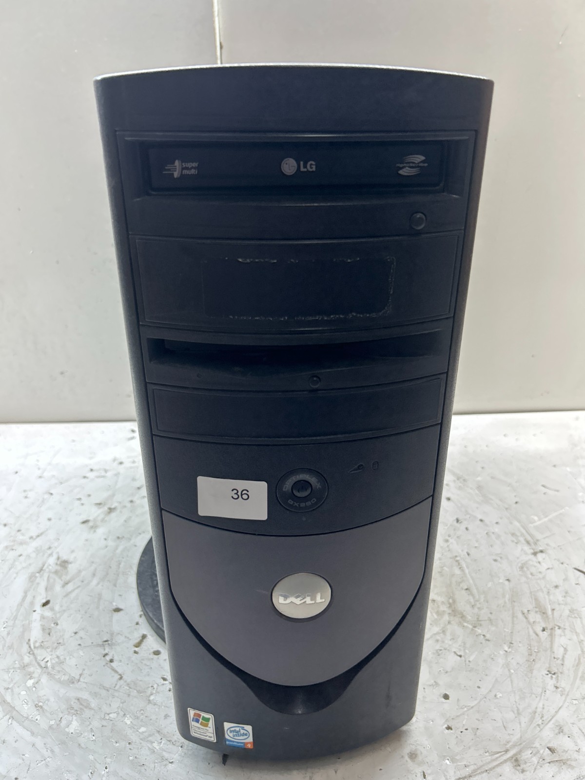 Dell OptiPlex GX280 Intel Pentium 4 2.80GHz 1GB NO HDD Leaky Caps