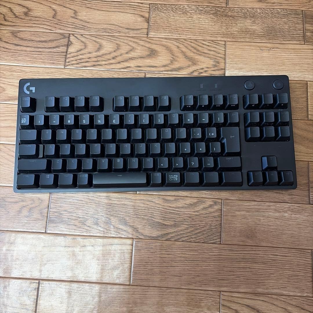 Logicool G TKL Gaming Keyboard Layout Blue Switch USB Black