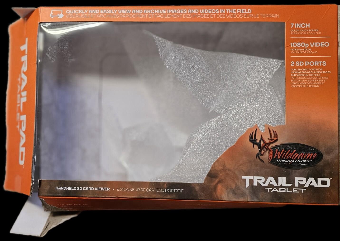 Brand New Box Is Torn 