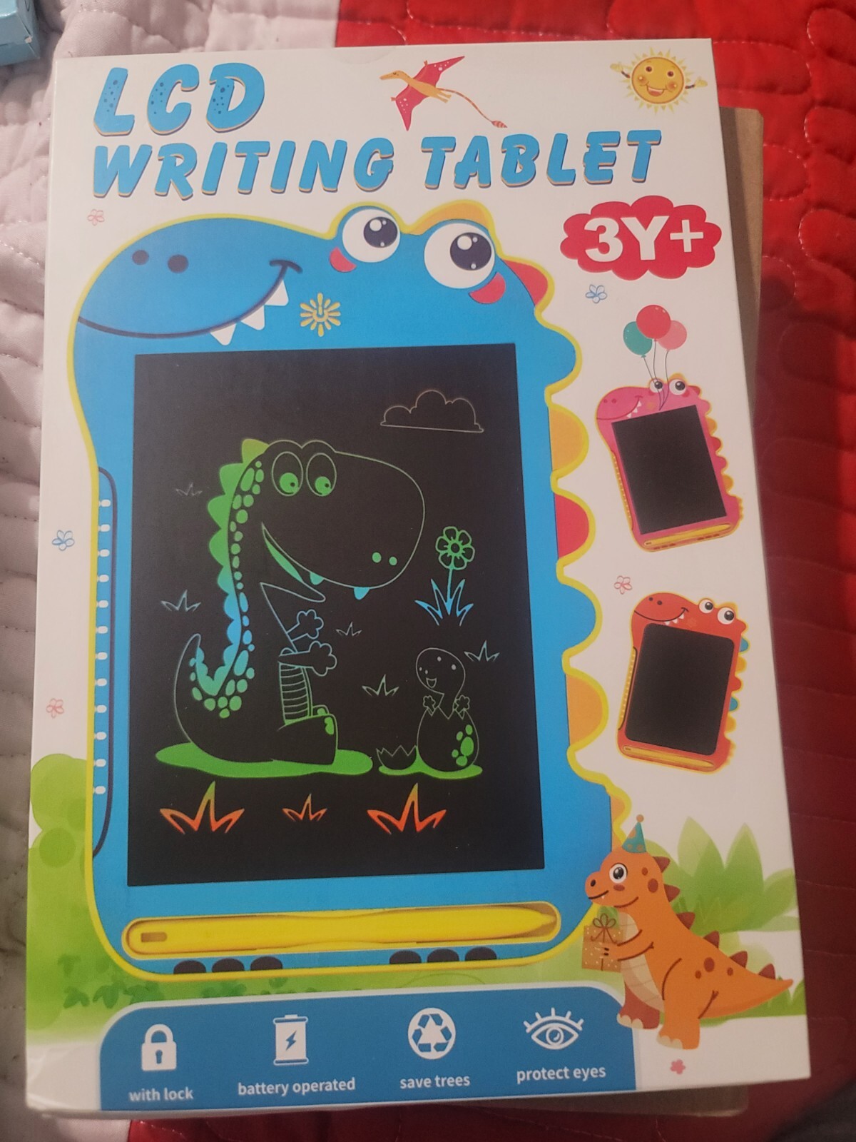 3 Pack LCD Writing Tablet for Kids, 8.5 Inch Colorful Doodle Board Drawing Table