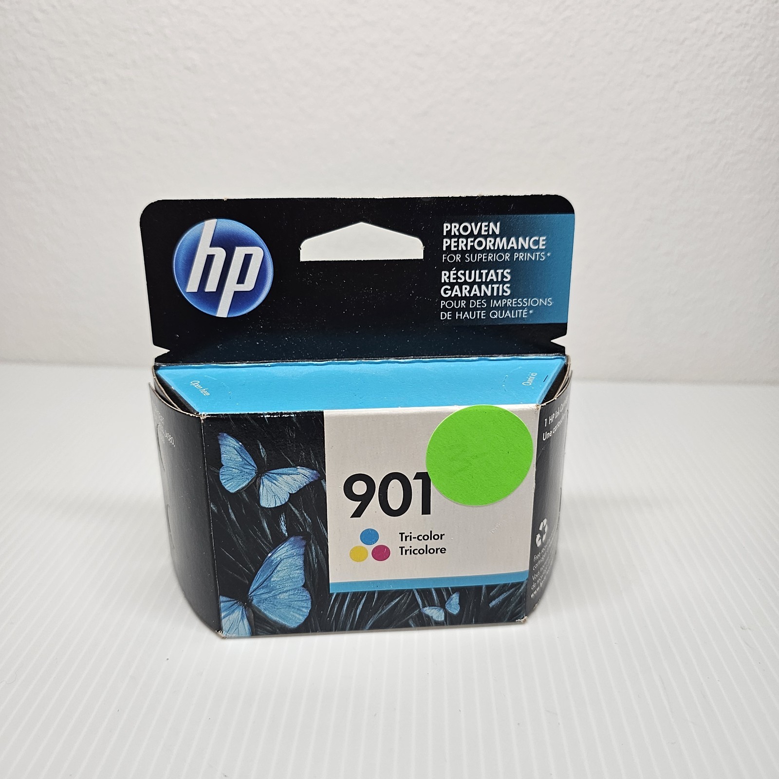 HP 901 CC656AN140 Tri-Color Ink Cartridge Genuine - New OEM