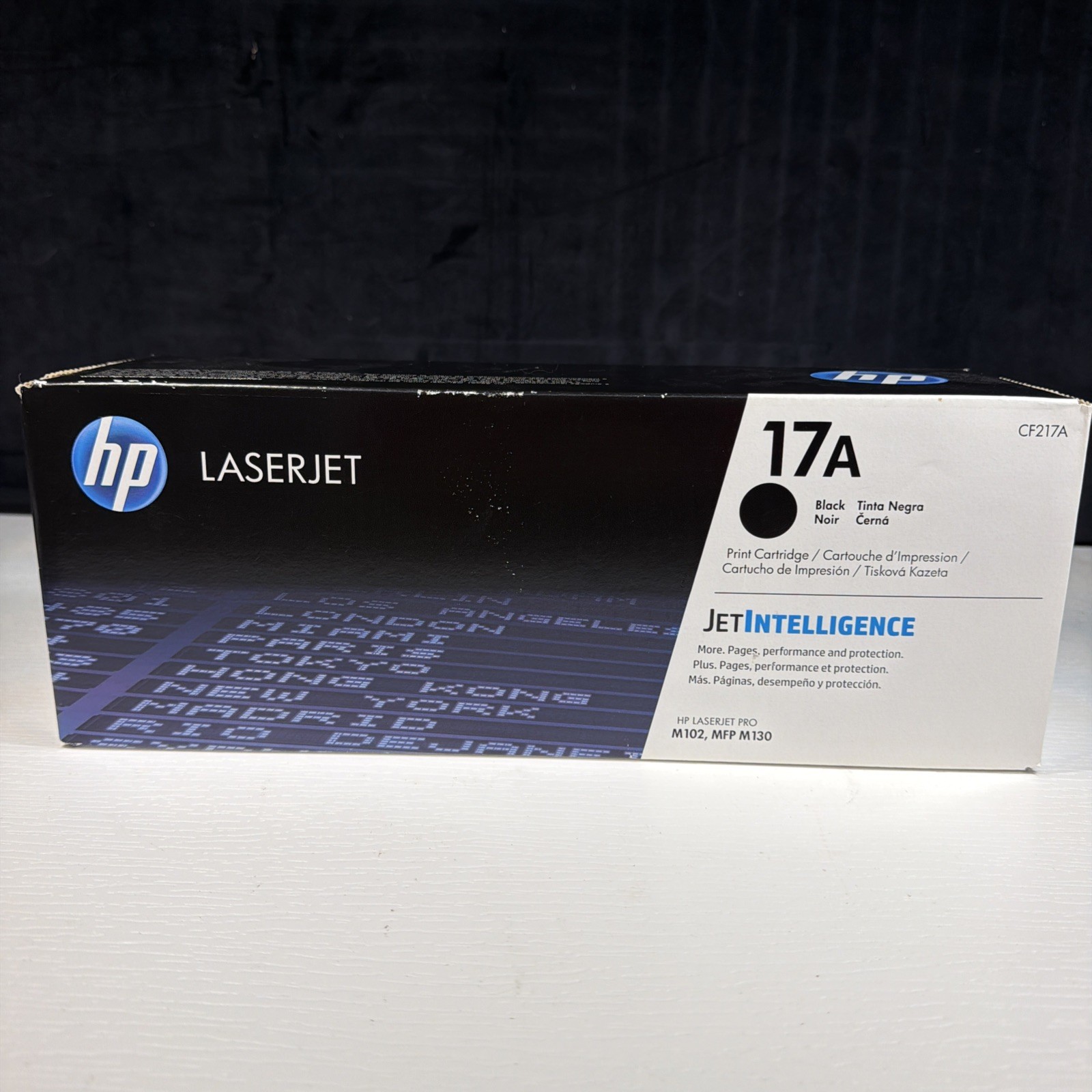 HP 17A CF217A Black Toner Cartridge Genuine OEM Original LaserJet New Sealeded