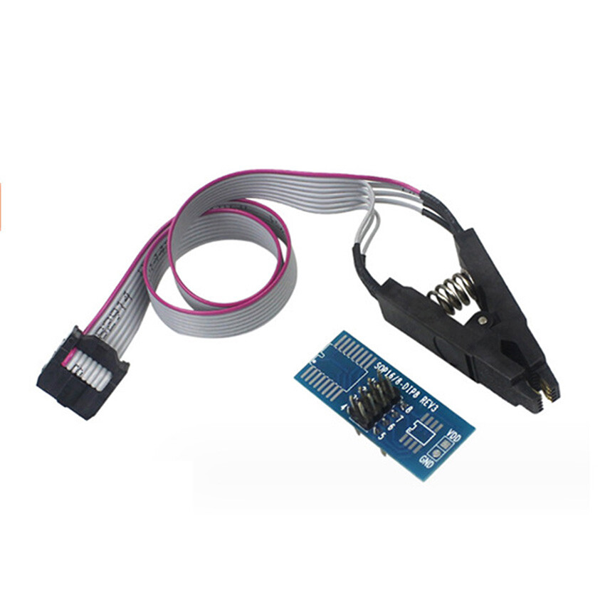 Test Clips SOP8-pin BIOS Clips Wide/Narrow Adapter Clips Burn-in Chip Clips