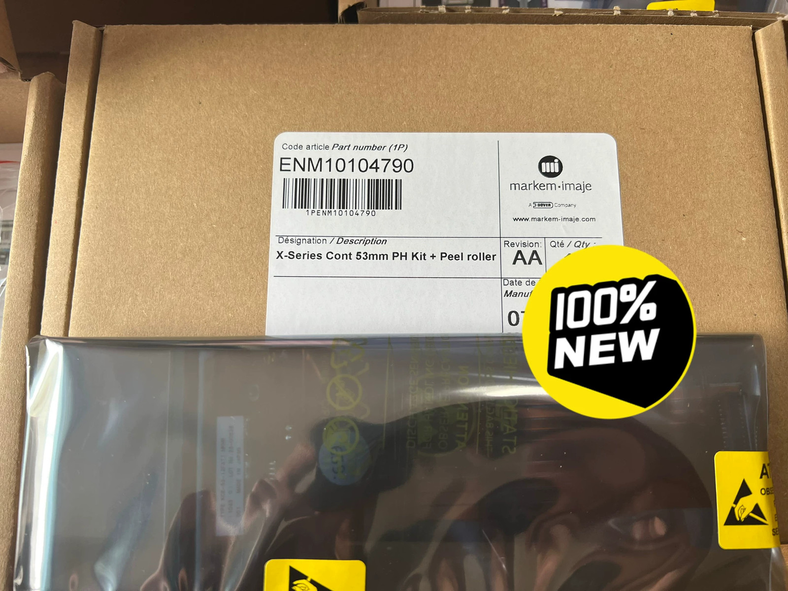 1PCS Markem X40 X45 53mm print head ENM10104790 KCE-53-12PAT1-MKME FedEx or DHL