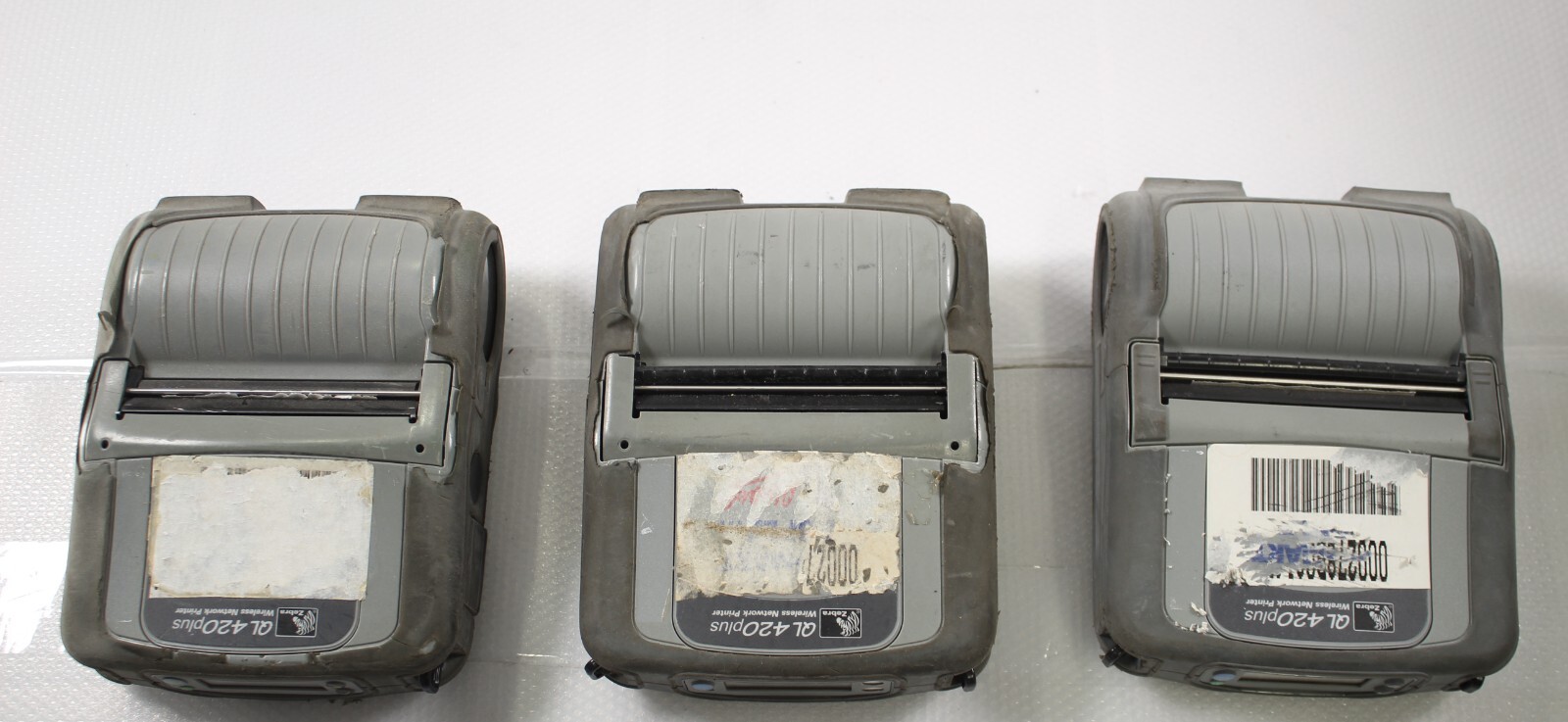 Lot of*3 Zebra QL420 Plus Portable Mobile Printer USB No Charger No Battery