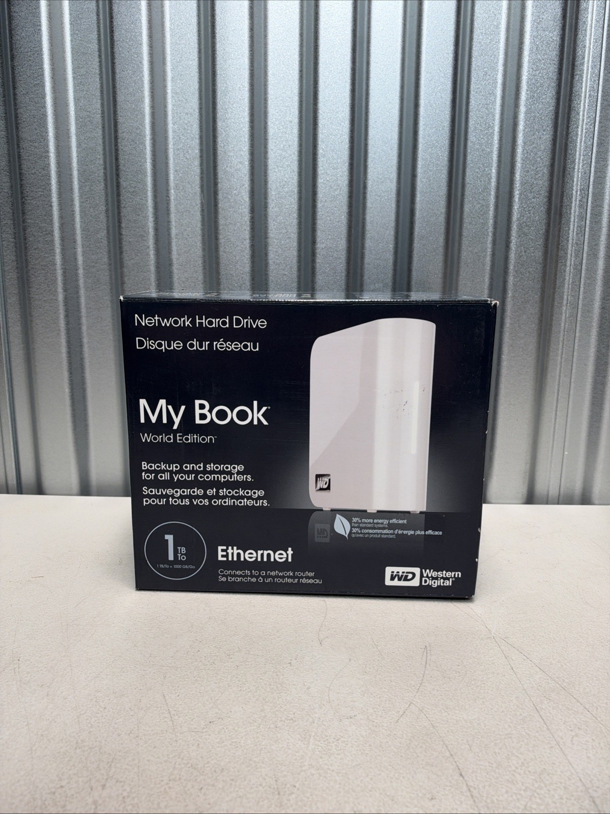 WD My Book World Edition WD10000H1NC 1TB External Drive