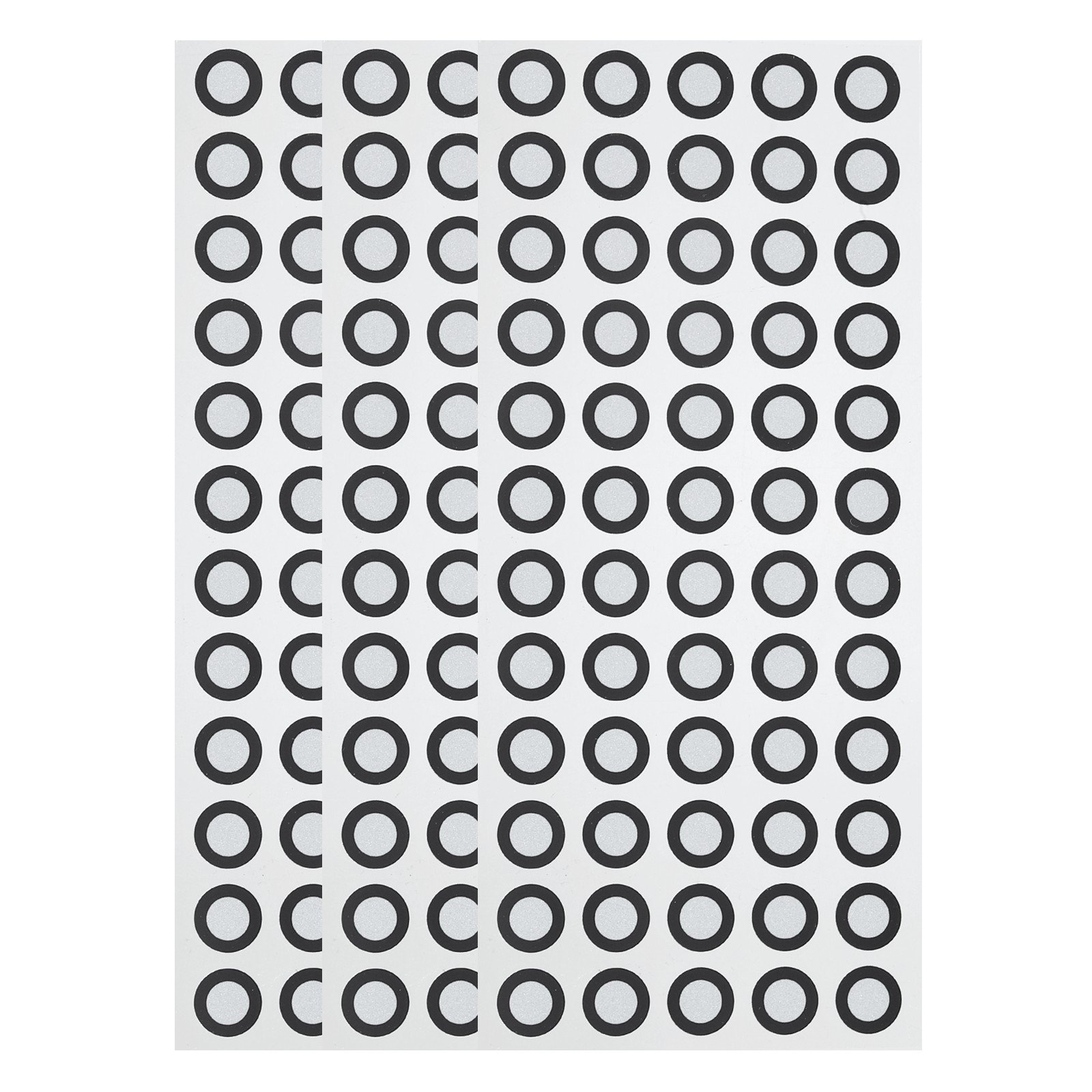 200Pcs Inner 5mm Outer 8mm Round High Reflective 3D Scanning Marker