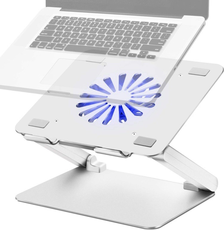 Soundance Laptop Cooling Pad w/Low-Noise Fan & 4 Multipurpose 3.0 USB Hubs