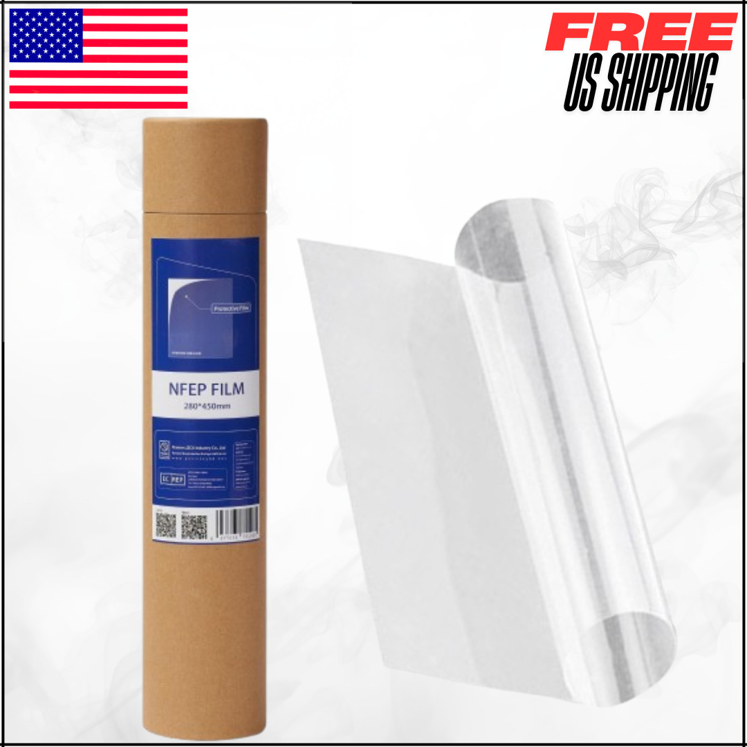 nFEP PFA Release Film 280x450mm For Phrozen Sonic Mega 8k Anycubic M3 MAX 1PC