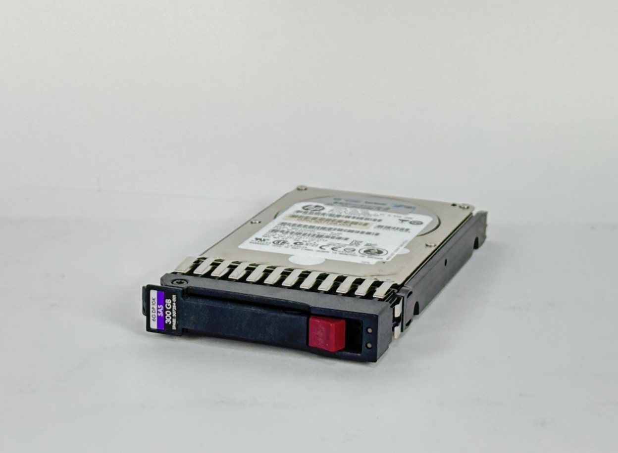 HP 300GB 10K RPM 6Gbps SAS SFF 2.5" Hard Drive 507129-003 507284-001