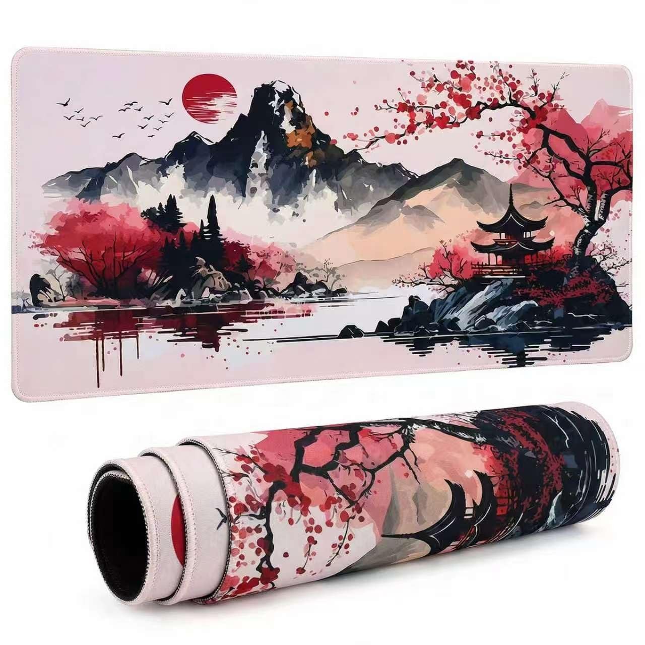 Tagbilang Gaming Mouse Pad 15.7L x 31.5W Landscape Painting