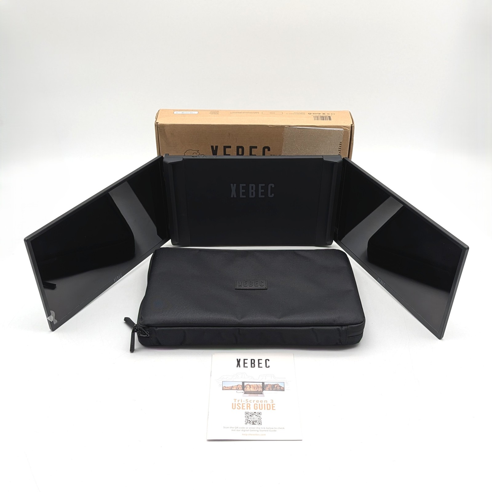 Xebec Tri-Screen 3 13.3" 1920 x 1080 60Hz 2ms IPS LCD (XTS3-02-000639) | Black