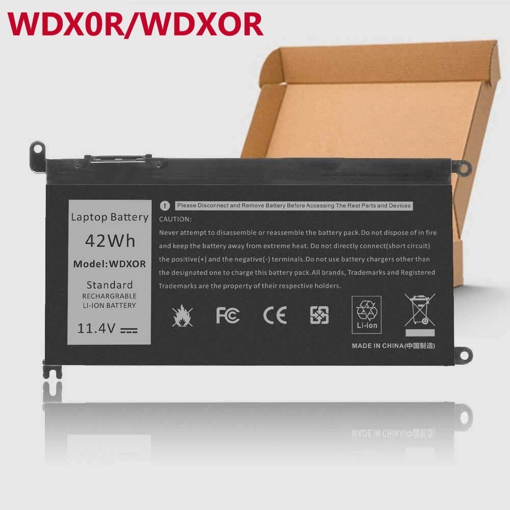 WDX0R Battery 42Wh For Dell Inspiron 15 5567 5568 13 5368 7368 7569 7579 WDXOR