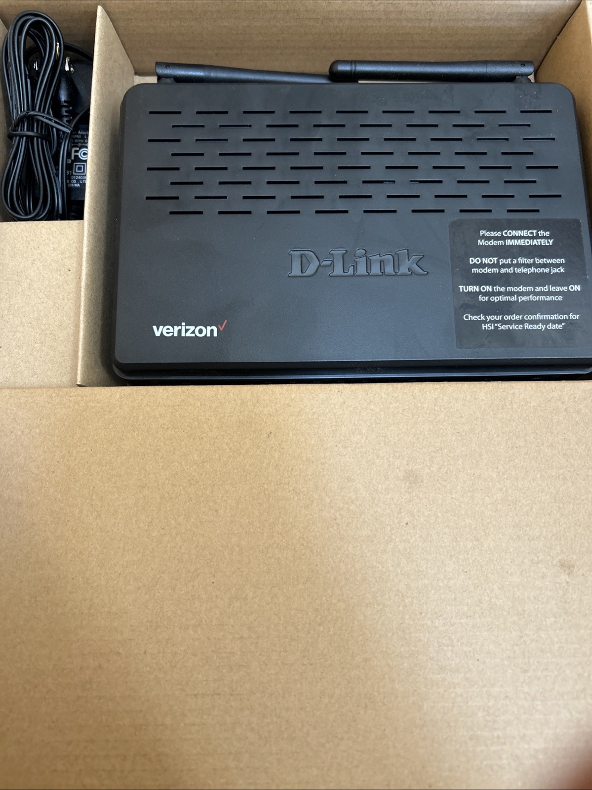 D-Link (DL2750BVOL) Verizon Wireless Gateway Router