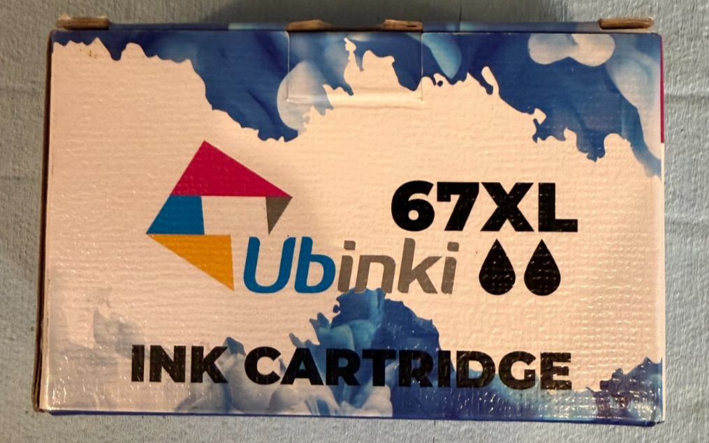 Ubinki 67xl Ink Black Cartridges  - New